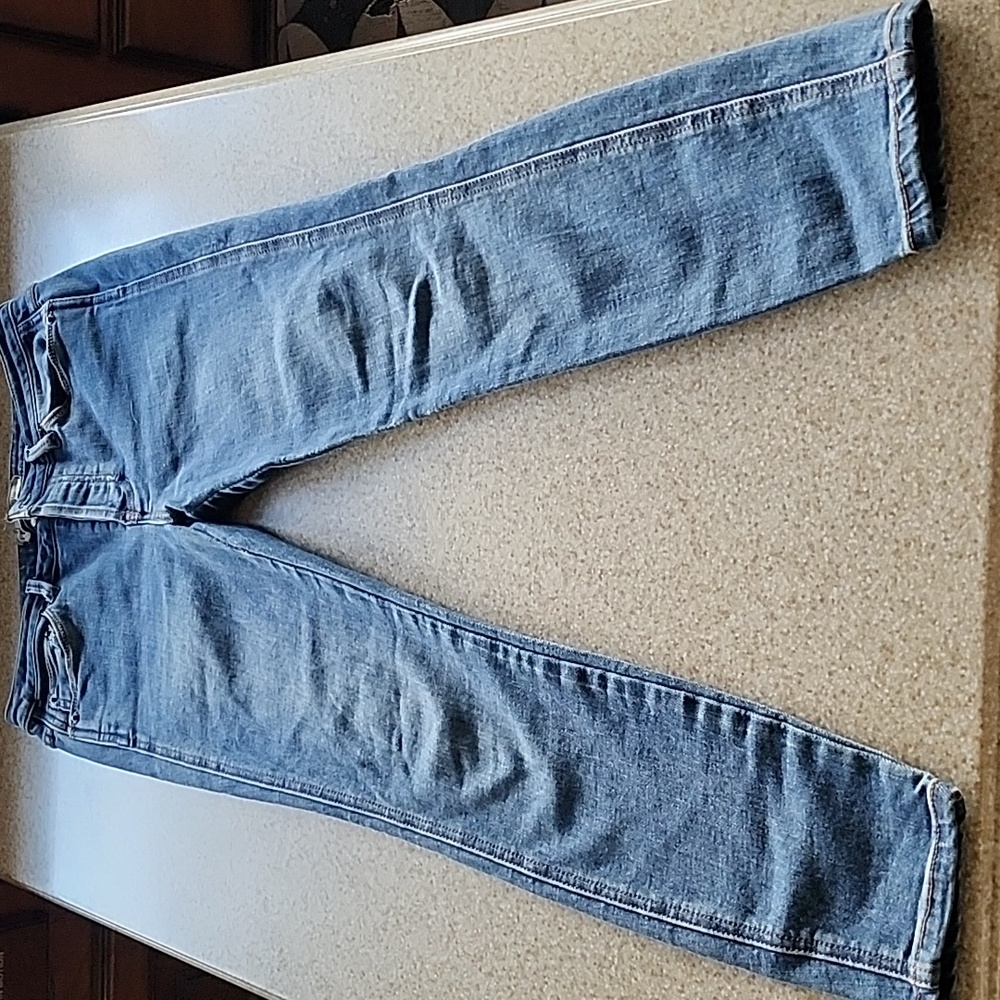 Free People Payton Hi Rise Skinny Light Denim Jeans Size 26 - Picture 12 of 13